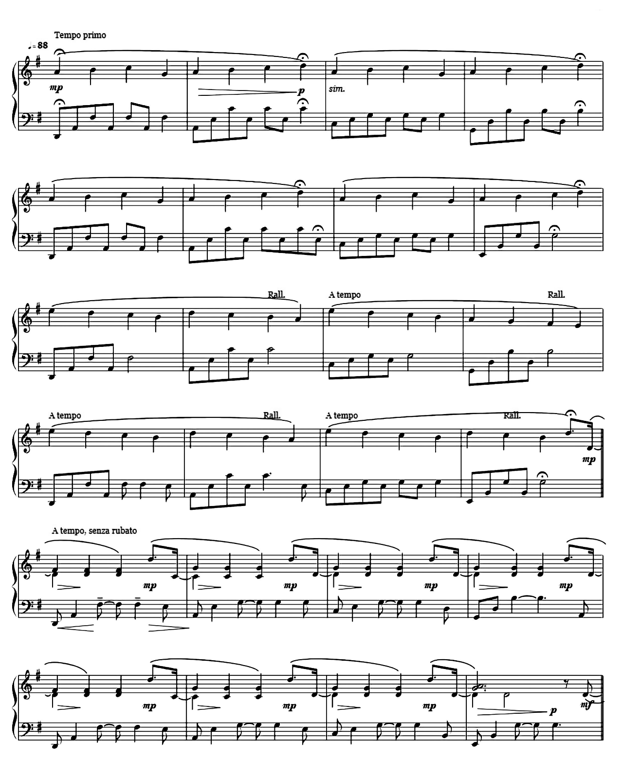 Ascent (from Seven Days Walking sheet music 4